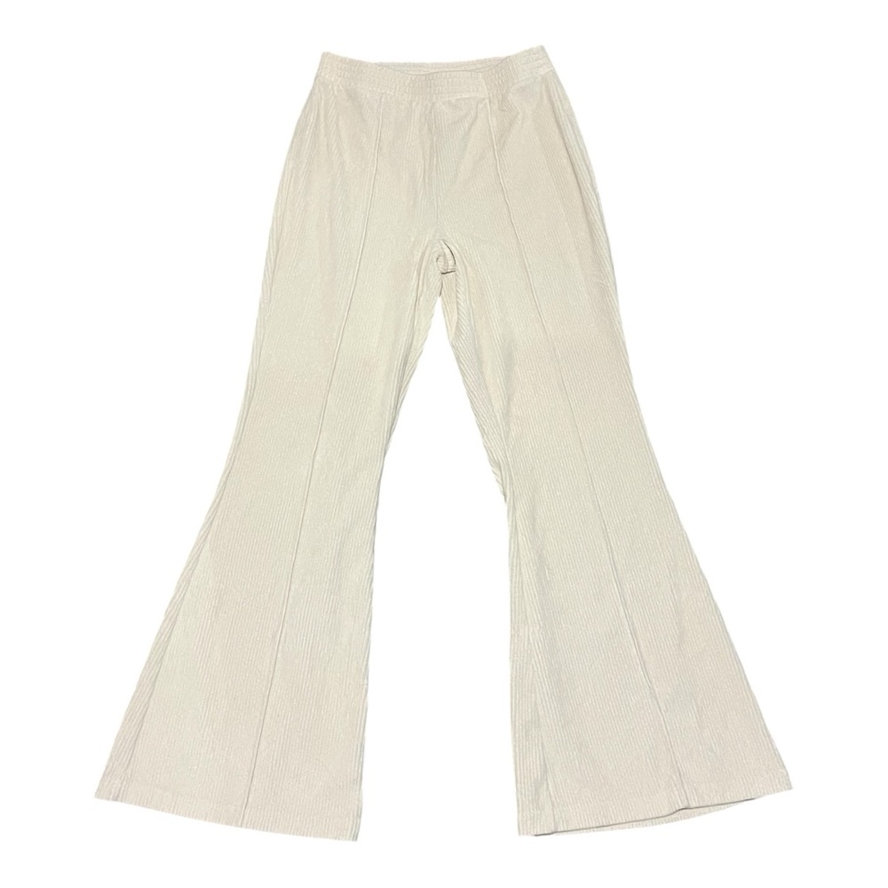 Aerie Groove-On Velour High Waisted Flare Pant